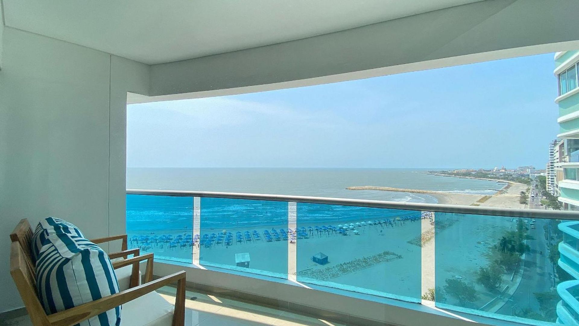 Con Vista Al Mar En Edificio Infinito Apartamento Cartagena