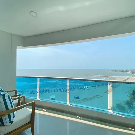 Con Vista Al Mar En Edificio Infinito Apartamento Cartagena